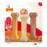 Фото #1 товара Прорезыватель для зубов для собак Nylabone Extreme Chew Value Pack Bacon Арахисовое масло Размер S Курица Нейлон (3 pcs)