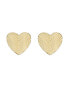 Фото #2 товара Delicate gold-plated heart earrings Harlow JF04654710