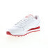 Фото #7 товара Reebok Classic Leather Mens White Leather Lace Up Lifestyle Sneakers Shoes