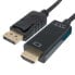 EUROCONNEX 4170 1.8 m DisplayPort To HDMI Cable - фото #2