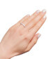 ფოტო #2 პროდუქტის Lab Grown Diamond Band (3/8 ct. t.w.) in Sterling Silver