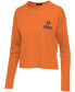 Фото #3 товара Women's Orange Chicago Bears Pocket Thermal Long Sleeve T-shirt