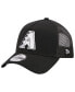 Фото #1 товара Men's Black Arizona Diamondbacks A-Frame 9FORTY Trucker Adjustable Hat