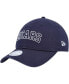 Фото #1 товара Women's Navy Chicago Bears Collegiate 9TWENTY Adjustable Hat