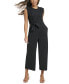 Women's Tie-Waist Sleeveless Jumpsuit