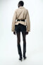 ZW COLLECTION JACKET WITH CONTRAST BELT