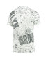 Фото #4 товара Men's White Brooklyn Nets Gold Foil Splatter Print T-shirt