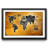 Фото #1 товара Gerahmtes Bild Worldmap No. 6