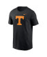 Фото #3 товара Men's Black Tennessee Volunteers Primetime Evergreen Logo T-Shirt