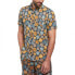 Фото #1 товара ORIGINAL PENGUIN Linen Aop Floral short sleeve shirt
