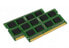 Kingston ValueRAM 8GB DDR3L 1600MHz Kit - 8 GB - 2 x 4 GB - DDR3L - 1600 MHz - 204-pin SO-DIMM - Green