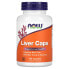 Фото #1 товара Витамины для пищеварительной системы NOW Liver Caps, 100 капсул