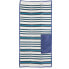Фото #1 товара Пляжное полотенце синее Milos Blue полипропилен 90 x 180 cm от BB Home