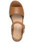 Фото #3 товара Women's Edisonn Block Heel Espadrille Platform Sandals, Created for Macy's