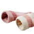 Фото #3 товара Ciepłe rękawiczki zimowe dotykowe do telefonu damskie biało-różowe