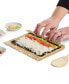 Helen’s Asian Kitchen Sushi Rolling Set, Includes 2 Sushi Mats 2 Rice Paddles and 10-Pair Silk Wrapped Bamboo Chopsticks