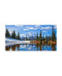 Фото #1 товара Michael Broo Mt. Rainier Vista Canvas Art - 19.5" x 26"