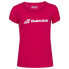 Фото #1 товара BABOLAT Exercise Logo short sleeve T-shirt