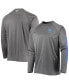 ფოტო #1 პროდუქტის Men's Heathered Charcoal Kentucky Wildcats PFG Terminal Tackle Raglan Omni-Shade Long Sleeve T-shirt