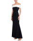 ფოტო #3 პროდუქტის Petite Studded Off-The-Shoulder Gown