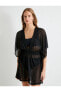 Фото #14 товара Платье пляжное тюль V образное с поясом на резинке