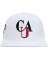 Фото #3 товара Men's White Clark Atlanta University Panthers Evergreen Wool Snapback Hat