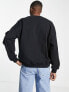 Фото #3 товара Dr Denim utility pocket crew neck sweat in black