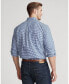 ფოტო #2 პროდუქტის Men's Big & Tall Classic Fit Plaid Oxford Shirt