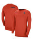 Фото #4 товара Men's Orange Syracuse Orange 2022 Coach Performance Long Sleeve V-Neck T-shirt