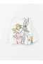 Пижама LCWAIKIKI Baby Bunny Print Sweatshirt & Pants.