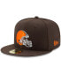 Фото #1 товара Men's Cleveland Browns Omaha 59FIFTY Fitted Cap