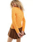 JDY bubble top in orange