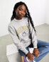 Фото #2 товара Daisy Street relaxed sweatshirt with garfield graphic