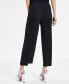 Фото #2 товара Women's Wide-Leg Cropped Pull-On Pants, Created for Macy's