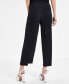 ფოტო #2 პროდუქტის Women's Wide-Leg Cropped Pull-On Pants, Created for Macy's