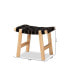 Фото #5 товара Nahla Rustic Mid-Century Modern and Oak Finished Wood Accent Bench