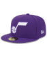 Фото #2 товара Men's Purple Utah Jazz 2023/24 City Edition Alternate 59FIFTY Fitted Hat
