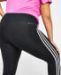 Фото #4 товара Брюки спортивные Adidas Plus Size Train Essentials 3-Stripes High-Waisted 7/8 Leggings