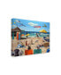Фото #2 товара Lucia Heffernan Dog Beach Canvas Art - 19.5" x 26"