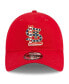 ფოტო #5 პროდუქტის Men's Red St. Louis Cardinals 2023 Fourth of July 9TWENTY Adjustable Hat
