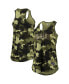 Фото #2 товара Women's Green Chicago Cubs 2022 MLB Armed Forces Day Camo Racerback Tank Top