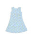 Фото #1 товара Toddler| Child Girls Blue Milk & Cookies Dress