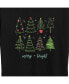 Фото #3 товара Air Waves Trendy Plus Size Christmas Tree Graphic T-shirt