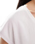 Vero Moda v-neck t-shirt in white