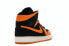 Jordan Air Jordan 1 Mid Peel 中帮 复古篮球鞋 男款 黑橙