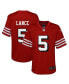 Big Boys Trey Lance Scarlet San Francisco 49Ers Alternate Game Jersey