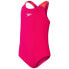 Фото #3 товара Детский купальник Speedo Learn To Swim Medalist вишнево-розовый/коралл, купальный костюм однокусочный