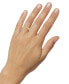 ფოტო #2 პროდუქტის Diagonally Textured Polished Wedding Band in 14k Gold