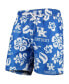 Men's Royal Kentucky Wildcats Floral Volley Swim Trunks