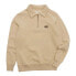 ERSTWHILE Waaier half zip sweatshirt